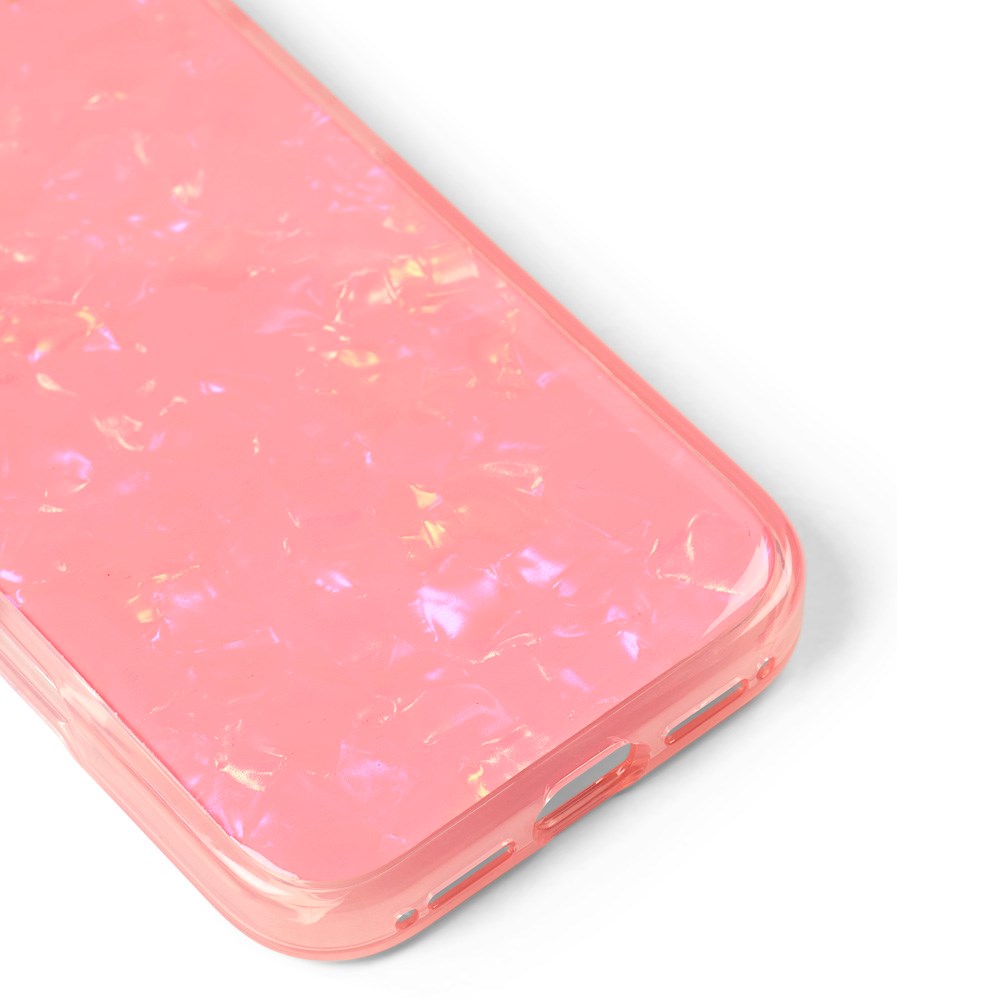 iPhone 16 iDeal Of Sweden Pearlized deksel - Rosa