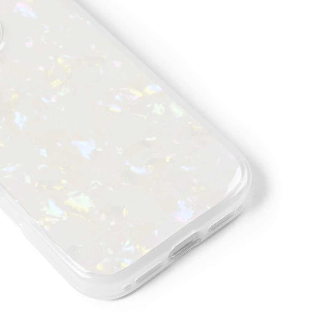 iPhone 16 Pro iDeal Of Sweden Pearlized deksel - Hvit