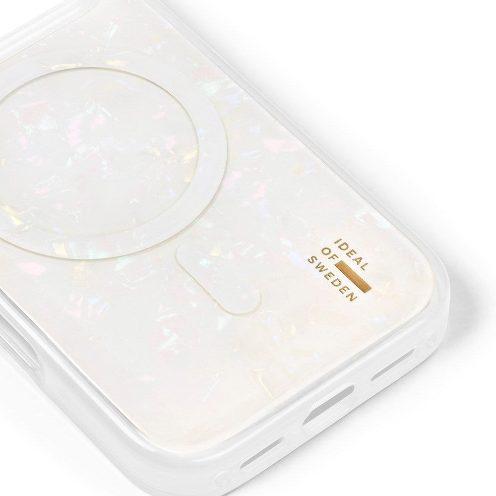 iPhone 17 Pro iDeal Of Sweden Pearlized Cover - MagSafe Kompatibel - White