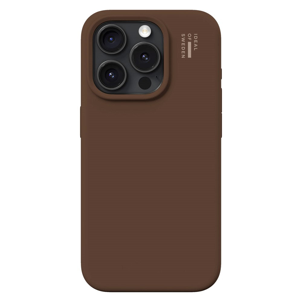 iPhone 15 Pro iDeal Of Sweden Silikone Cover - MagSafe Kompatibel - Mocha Mousse