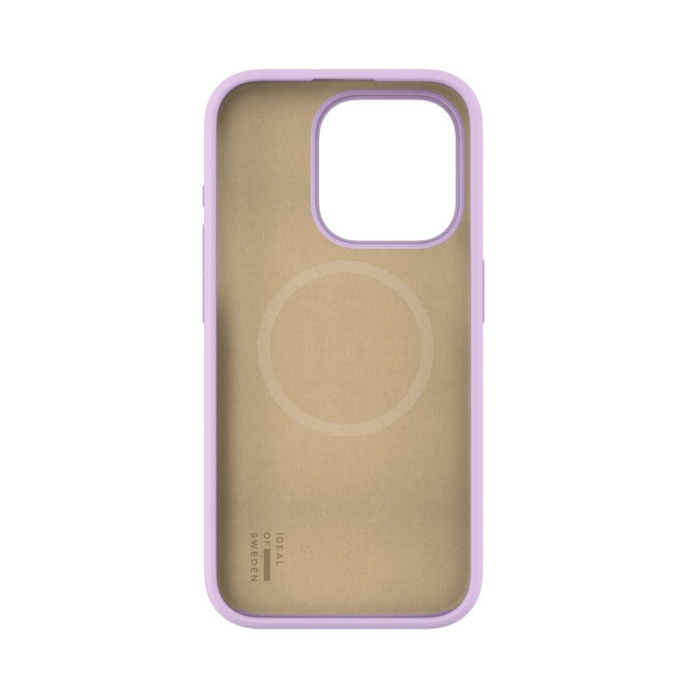 iPhone 15 Pro iDeal Of Sweden Silikone Cover - MagSafe Kompatibel - Lavender Milk