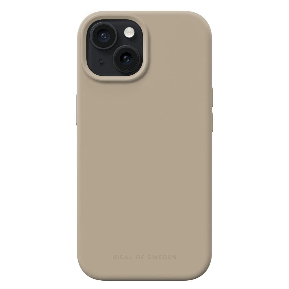 iPhone 16e / 15 / 14 / 13 iDeal Of Sweden Silicone Case - Beige