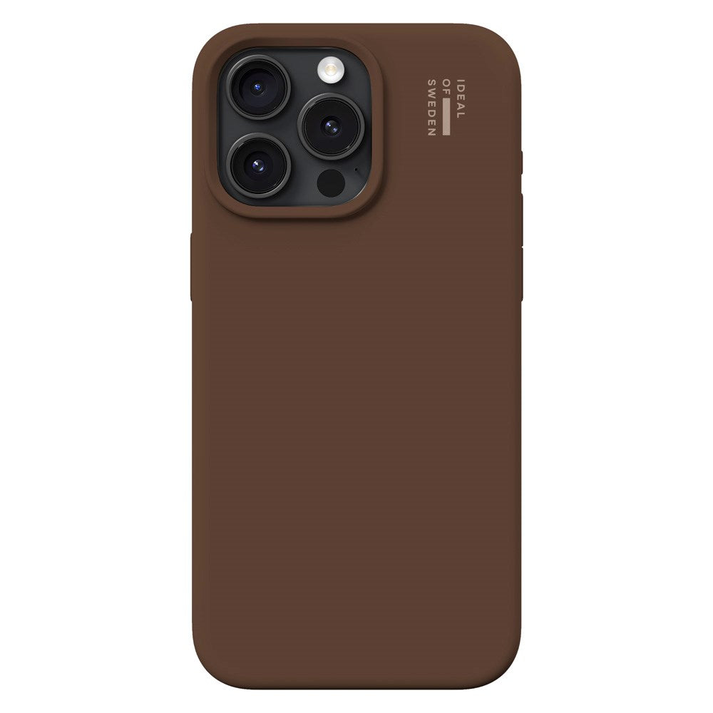 iPhone 15 Pro Max iDeal Of Sweden Silikone Cover - MagSafe Kompatibel - Mocha Mousse