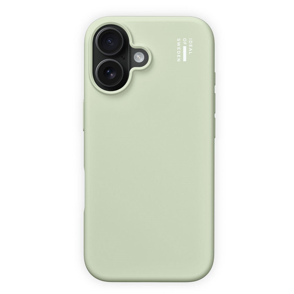 iPhone 16 iDeal Of Sweden Silikone Cover - MagSafe Kompatibel - Sage Green