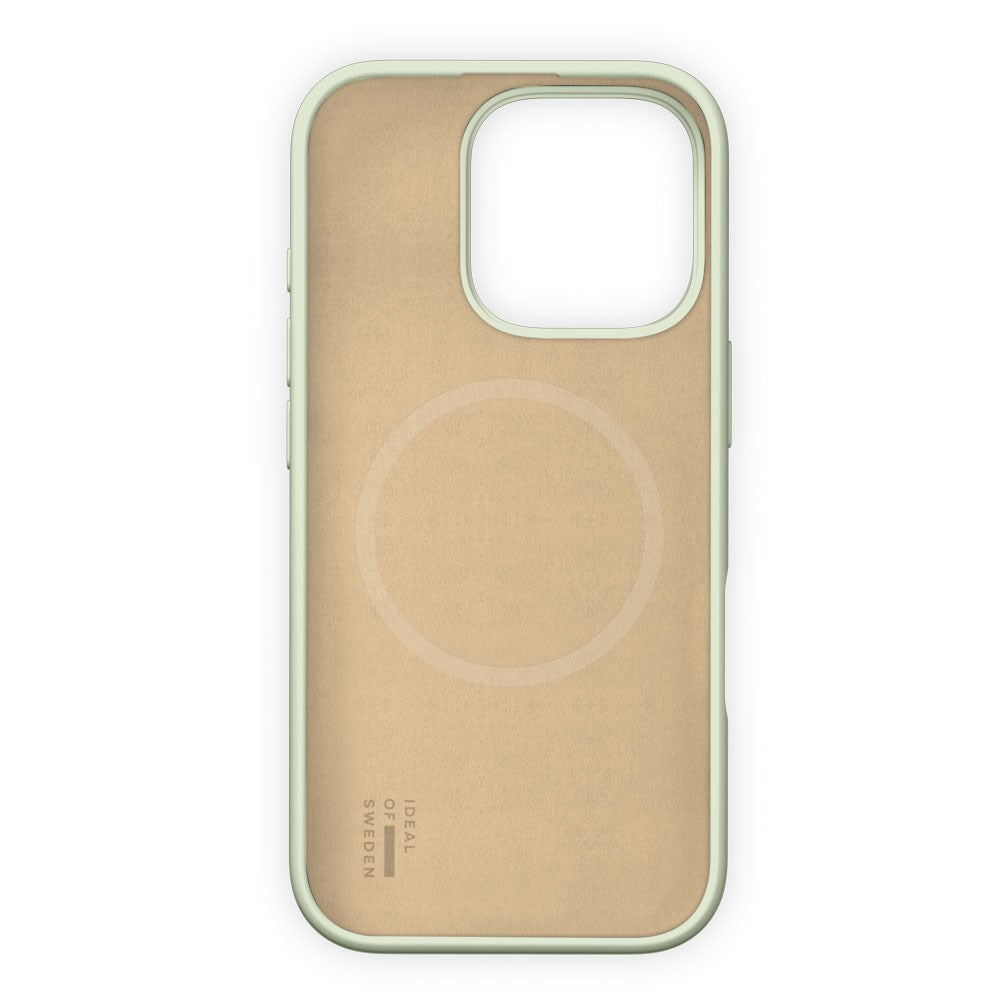 iPhone 16 Pro Max iDeal Of Sweden Silikone Cover - MagSafe Kompatibel - Sage Green
