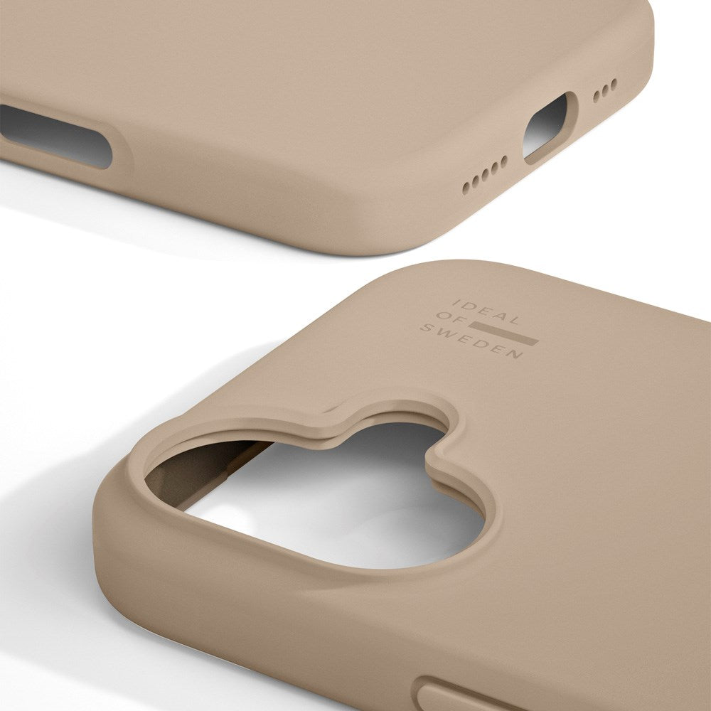 iPhone 17 iDeal Of Sweden Silikone Cover - MagSafe Kompatibelt - Beige