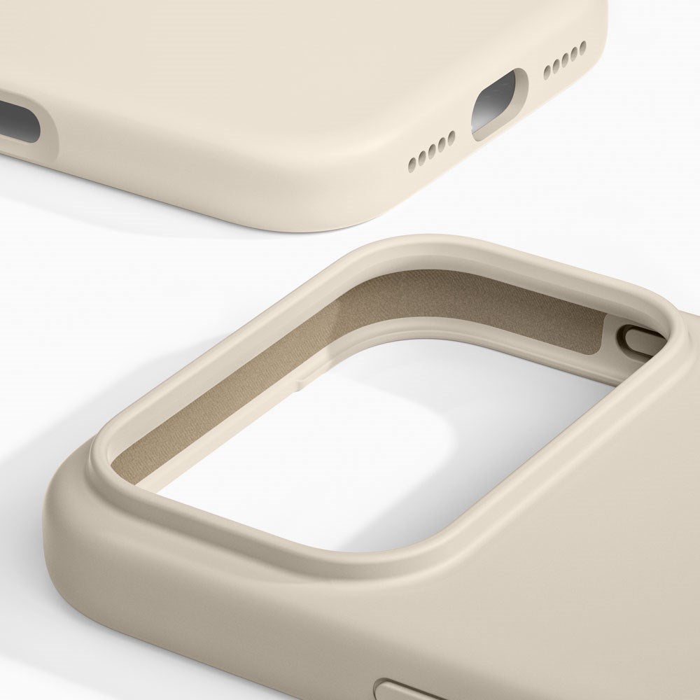 iPhone 17 Pro iDeal Of Sweden Silikone Cover - MagSafe Kompatibelt - Cloud Dancer