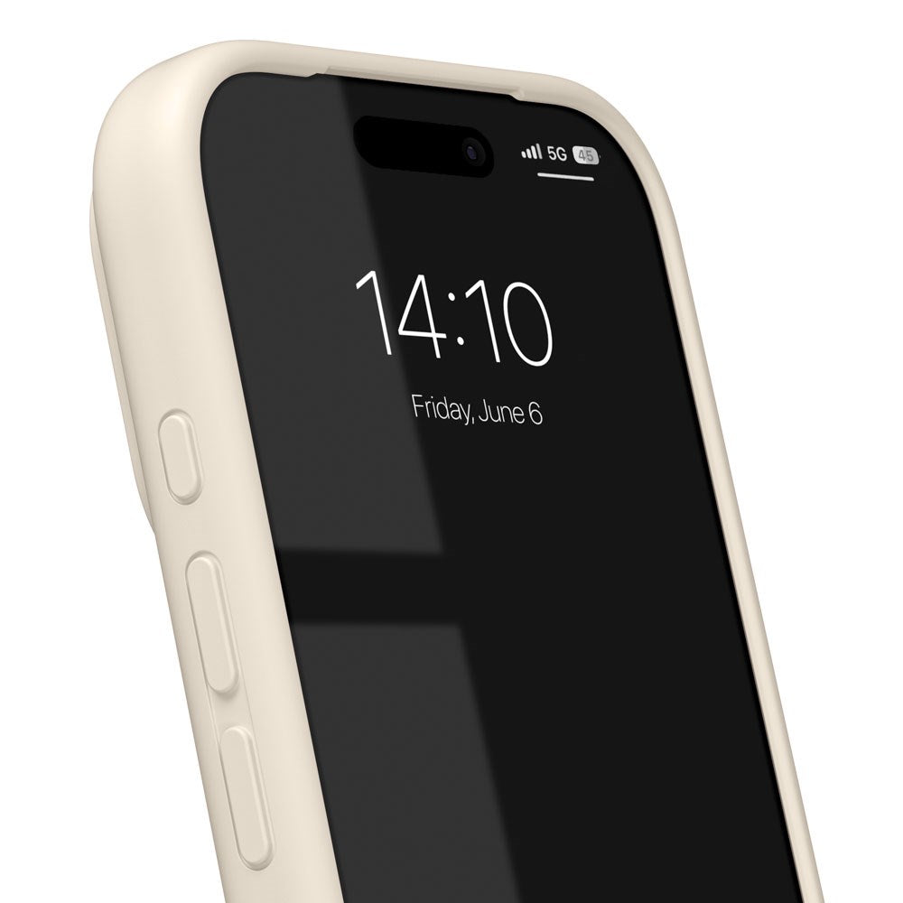 iPhone 17 Pro iDeal Of Sweden Silikone Cover - MagSafe Kompatibelt - Cloud Dancer