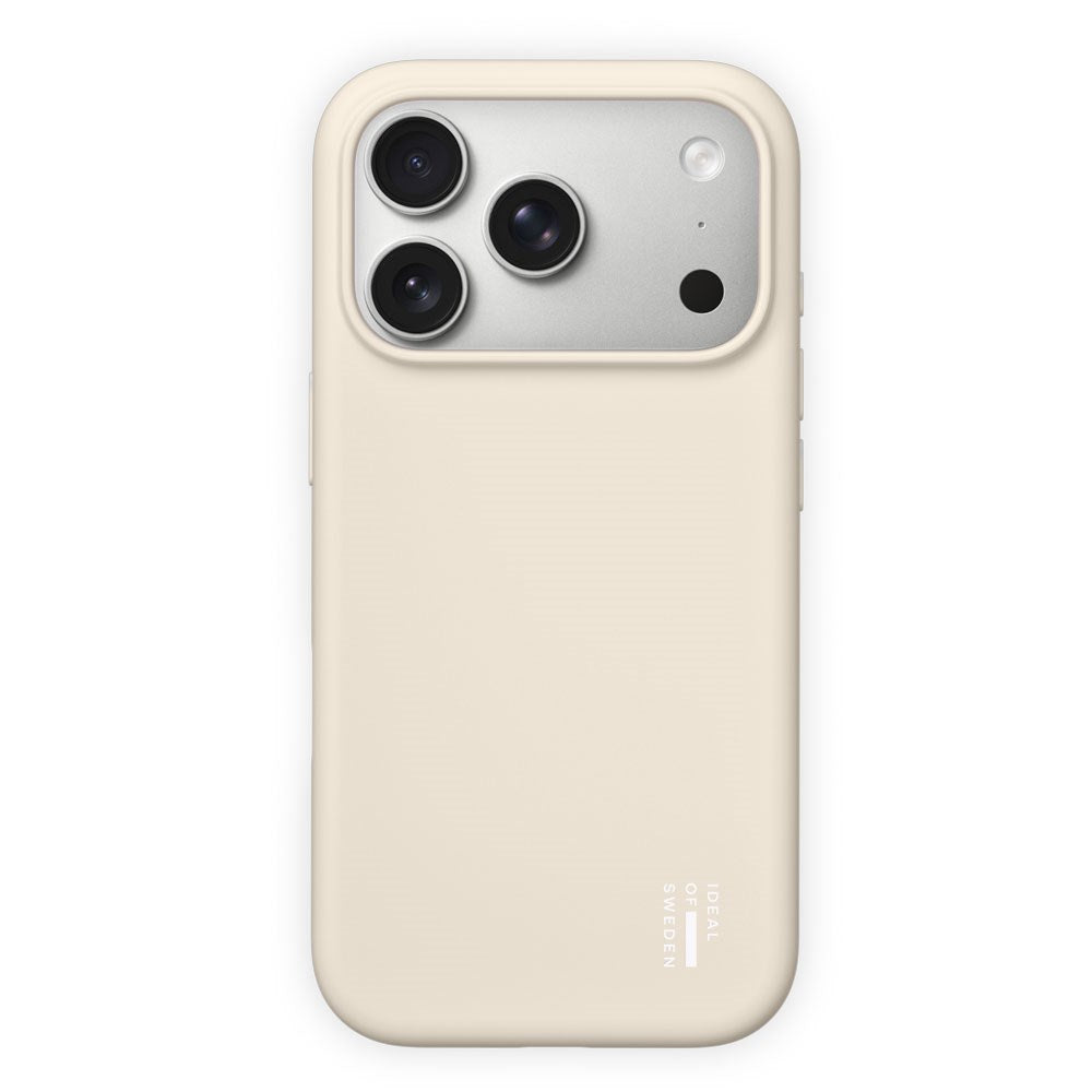 iPhone 17 Pro iDeal Of Sweden Silikone Cover - MagSafe Kompatibelt - Cloud Dancer