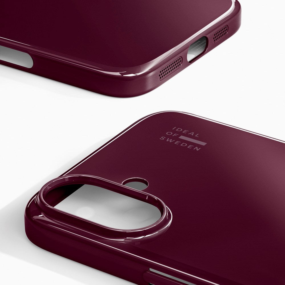 iPhone 17 iDeal of Sweden Slim Cover - MagSafe Kompatibel - Glossy Cherry