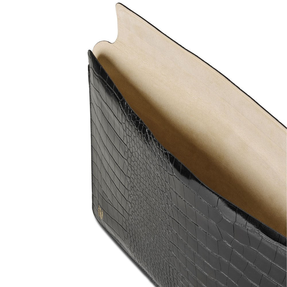 iDeal of Sweden 16" Laptop Sleeve Black Croco