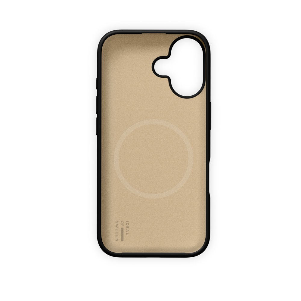 iPhone 17 iDeal of Sweden Soft Swirl Silikone Cover - MagSafe Kompatibel - Velvet Black