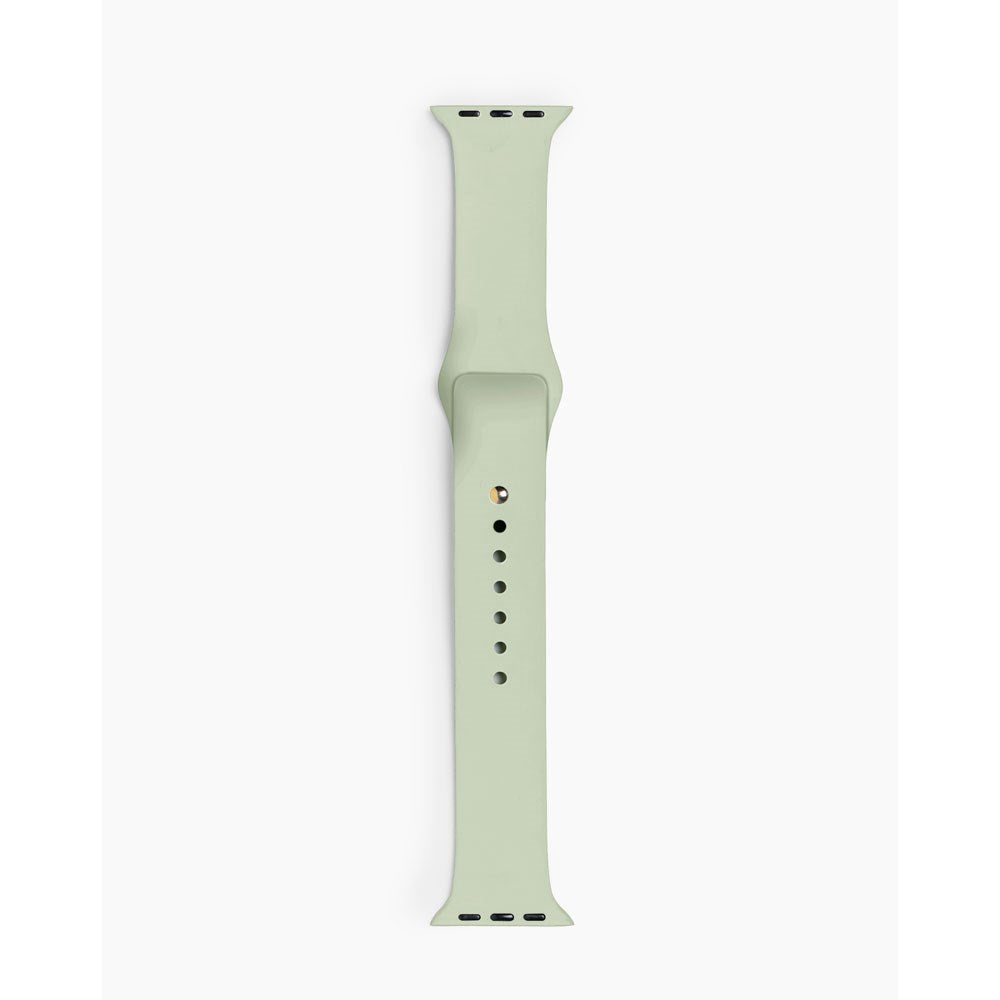 Apple Watch (38/40/SE/41/42mm) iDeal of Sweden Silikonerem - Str. M/L - Sage Green