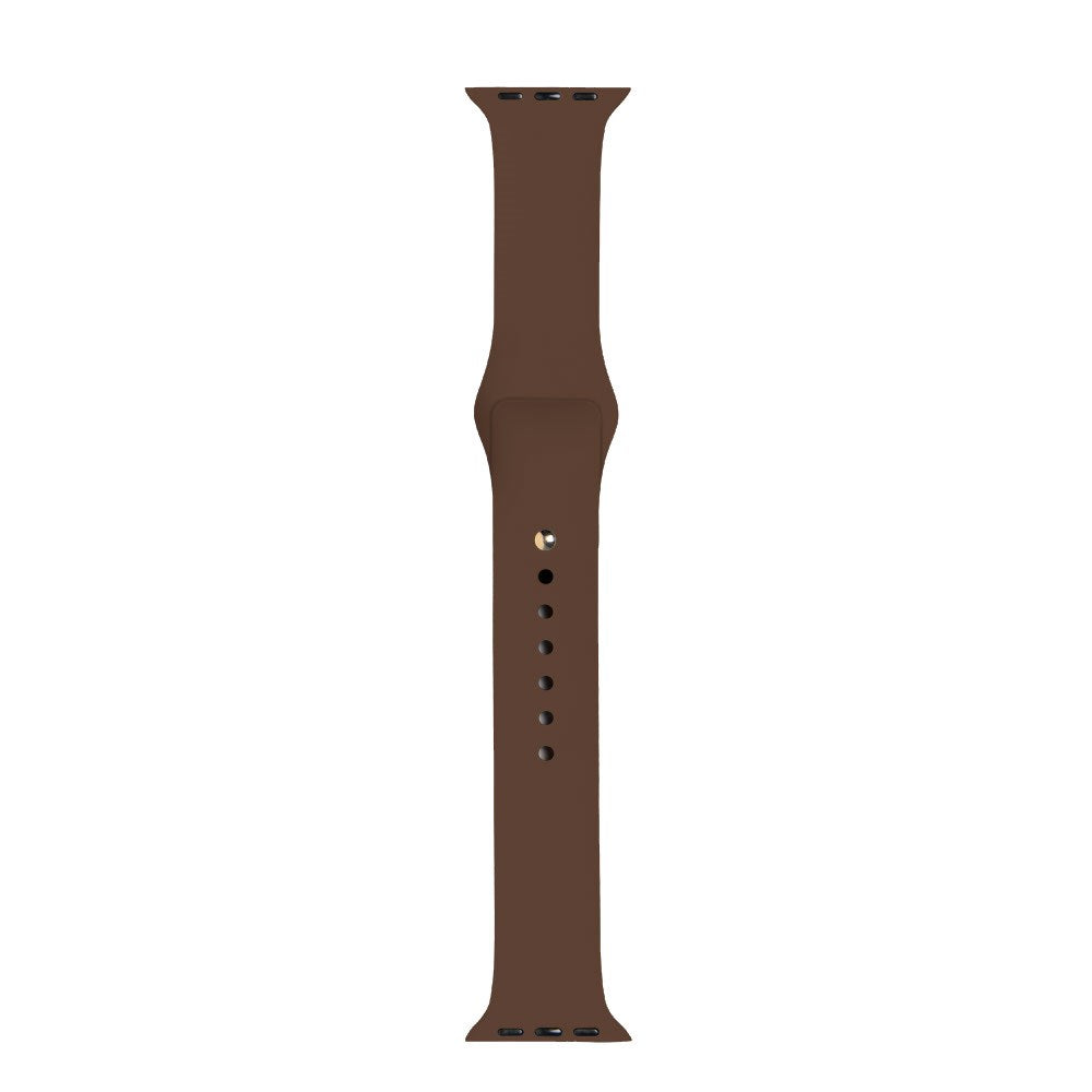 Apple Watch (42/44/SE/45/46/49mm) iDeal of Sweden Silikonerem - Str. S/M - Mocha Mousse