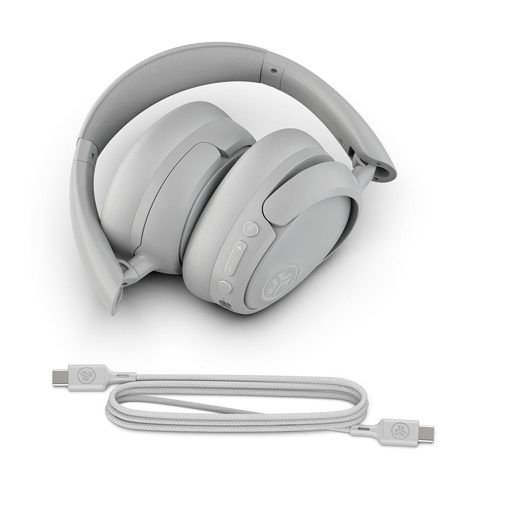 Over-Ear trådløse hodetelefoner - JLab JBuds Lux ANC - Cloud White