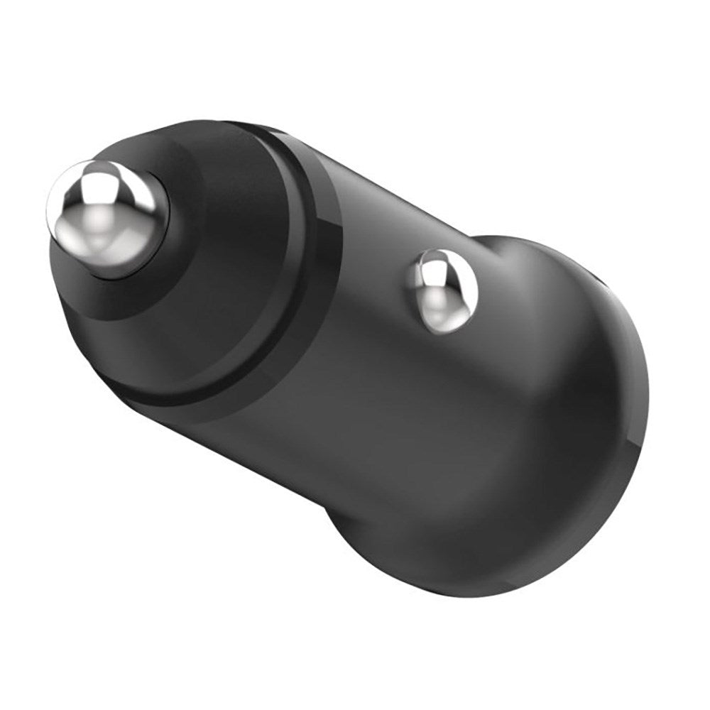 Fast USB-A & USB-C Billader PD 20W - Svart