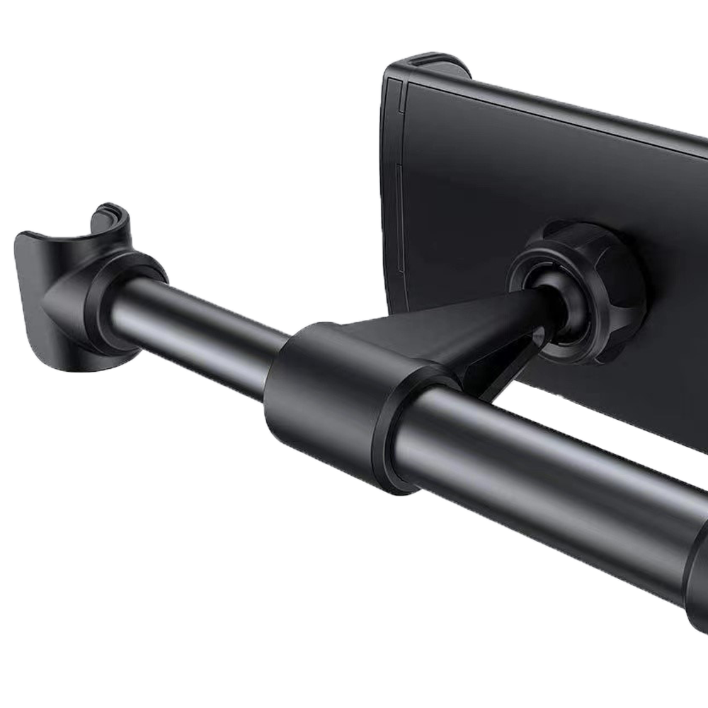 Xceed - Mobil- og nettbrettholder for nakkestøtte - Max Mobile: 120 - 220 mm - Svart