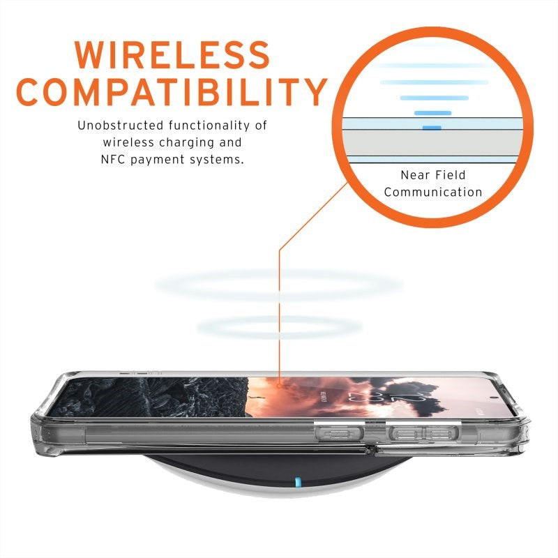 Samsung Galaxy S21+ (Plus) UAG PLYO Bagside Cover - Ice - Gennemsigtig