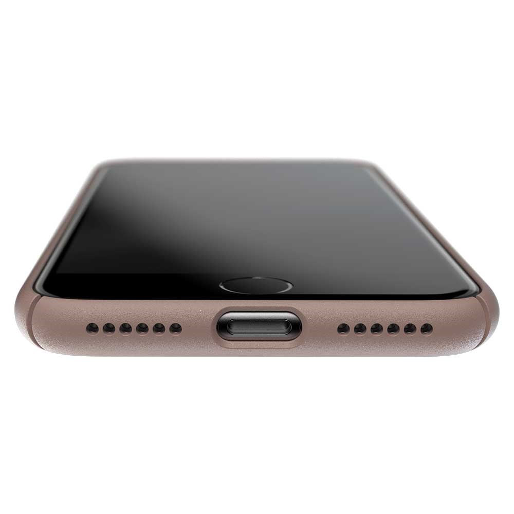 Nudient Thin Case V2 iPhone SE (2022 / 2020) / 8 / 7 Bagside Cover - Dusty Pink