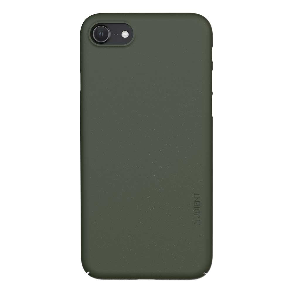 Nudient Thin Case V2 iPhone SE (2022 / 2020) / 8 / 7 Bakdeksel - Furugrønn