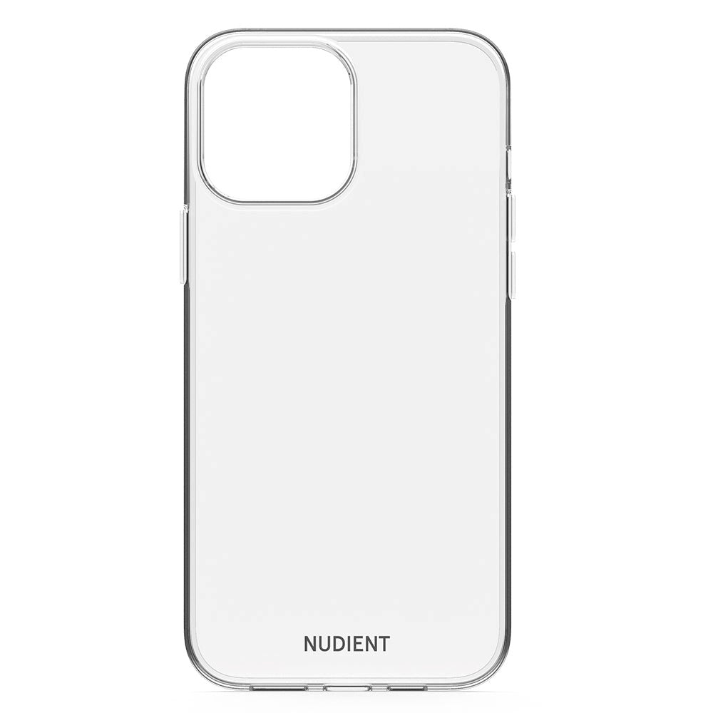 Nudient iPhone 13 Pro Max Fleksibelt Bagside Cover - Gennemsigtig