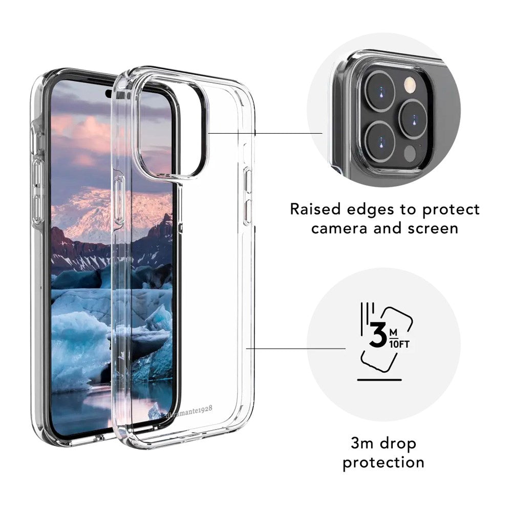 dbramante1928 iPhone SE/8/7 Iceland Pro Case - 100% Genbrugsplast - Gennemsigtig