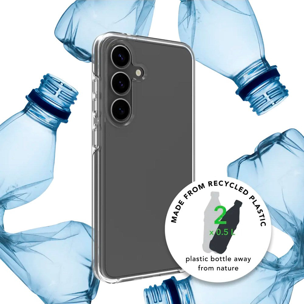 dbramante1928 Samsung Galaxy S25 Iceland Pro Case - 100% Genbrugsplast - Gennemsigtig