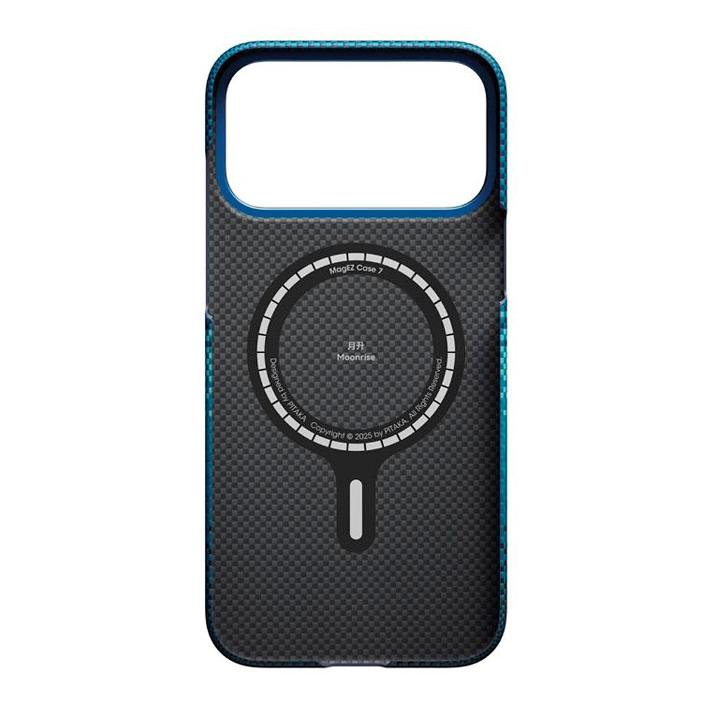 PITAKA iPhone 17 Pro Max Ultra Slim Bagside Cover - MagSafe Kompatibel - Moonrise