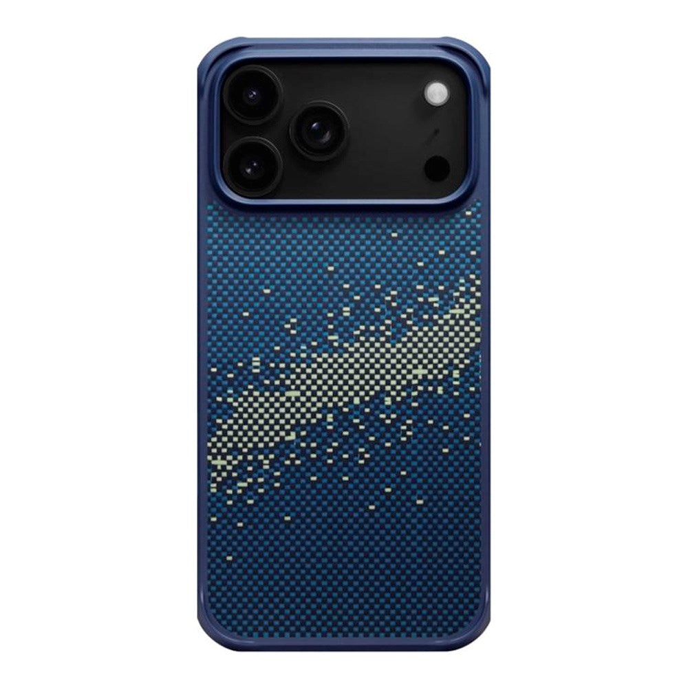 PITAKA iPhone 17 Pro Aramid ProGuard Bagside Cover - MagSafe Kompatibel - Milky Way Galaxy