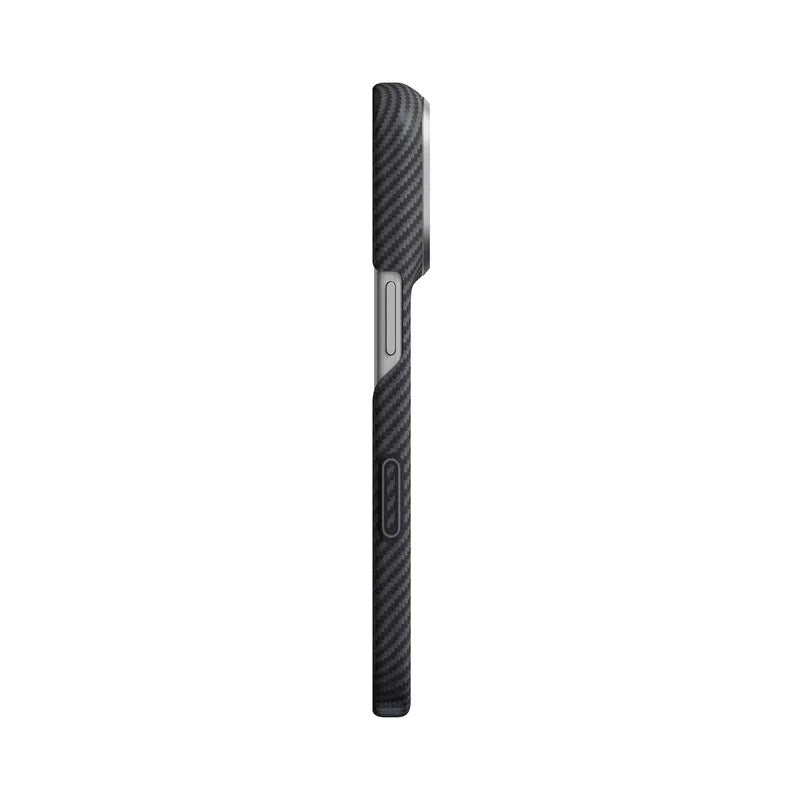 Pitaka iPhone 18 Pro / 17 Pro Edge Bagside Cover - MagSafe Kompatibel - Sort / Grå