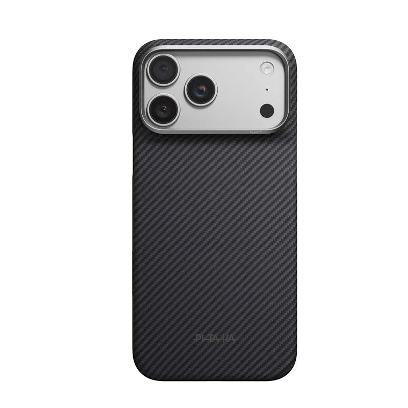 Pitaka iPhone 18 Pro Max / 17 Pro Max Edge Bagside Cover - MagSafe Kompatibel - Sort / Grå