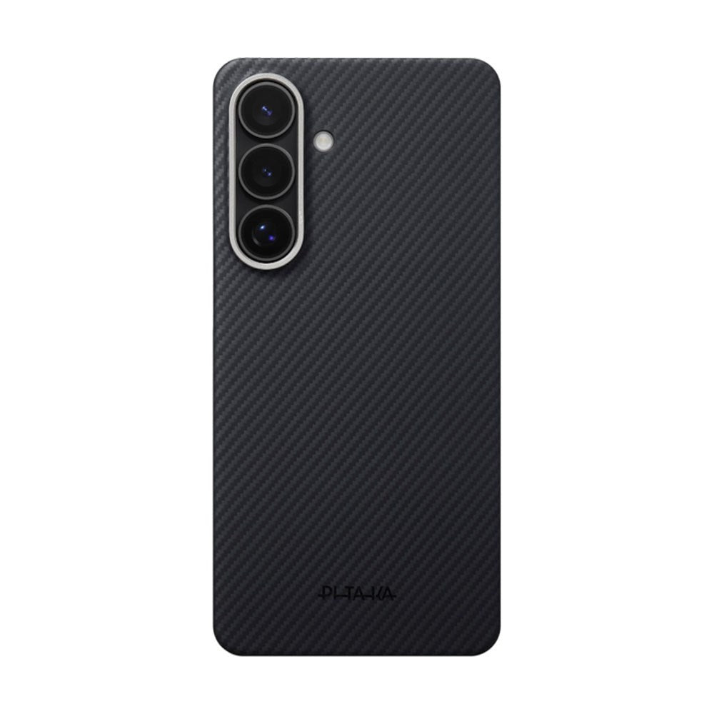 Samsung Galaxy S26+ (Plus) PITAKA Edge Bagside Cover - MagSafe Kompatibel - Black / Grey Twill
