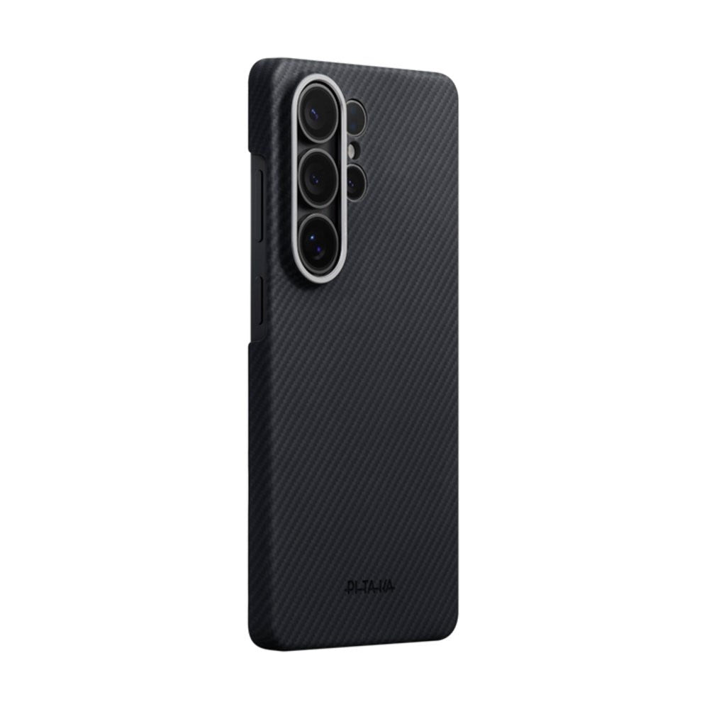 Samsung Galaxy S26 Ultra PITAKA Edge Bagside Cover - MagSafe Kompatibel - Black / Grey Twill