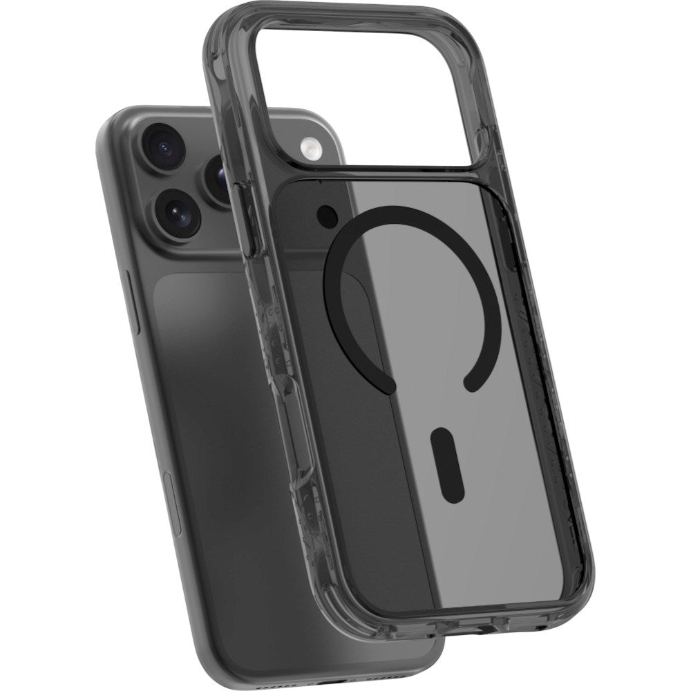 LAUT iPhone 18 Pro Max / 17 Pro Max CRYSTAL MATTER X Mobil Cover - MagSafe Kompatibel - Sort / Gennemsigtig