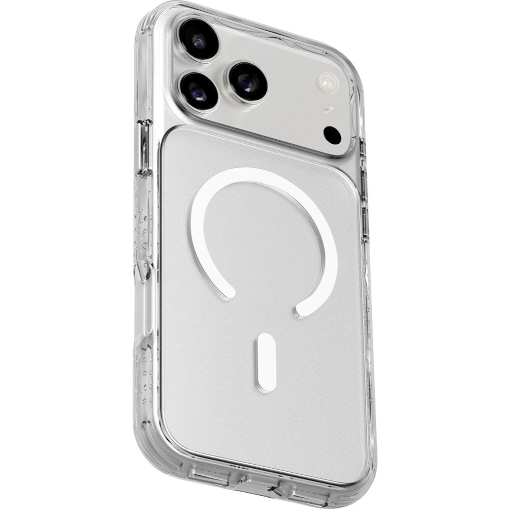 LAUT iPhone 18 Pro / 17 Pro CRYSTAL MATTER X Mobil Cover - MagSafe Kompatibel - Hvid / Gennemsigtig
