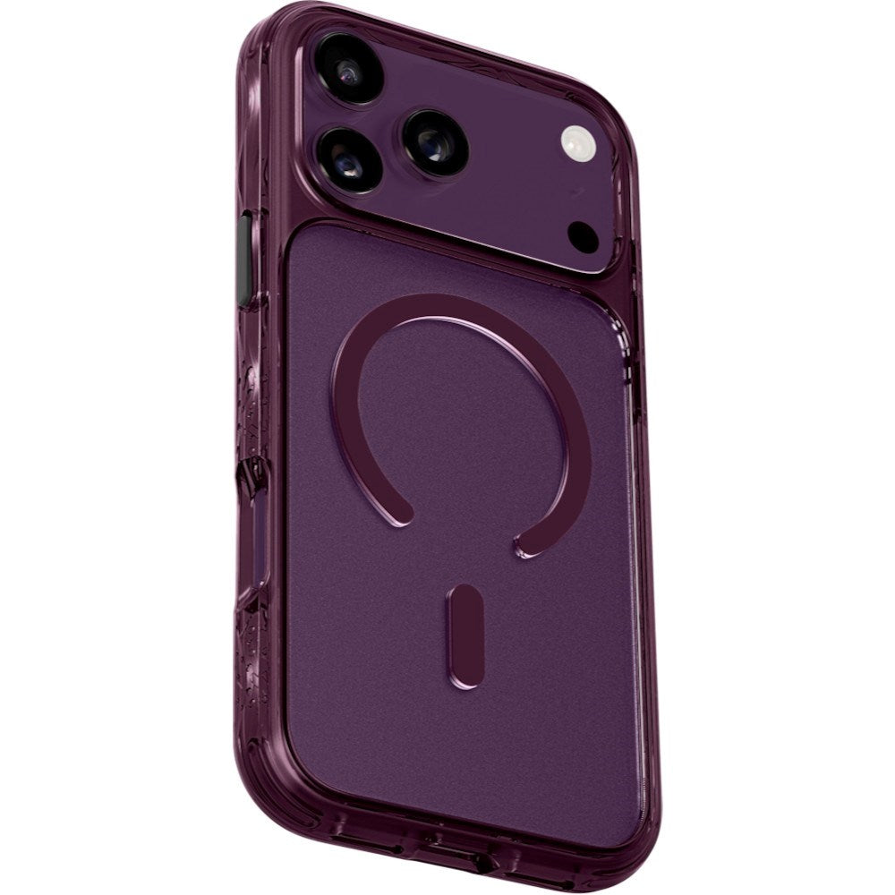 LAUT iPhone 18 Pro Max / 17 Pro Max CRYSTAL MATTER X Mobil Cover - MagSafe Kompatibel - Lilla / Gennemsigtig
