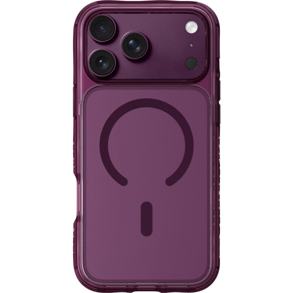 LAUT iPhone 18 Pro / 17 Pro CRYSTAL MATTER X Mobil Cover - MagSafe Kompatibel - Lilla / Gennemsigtig
