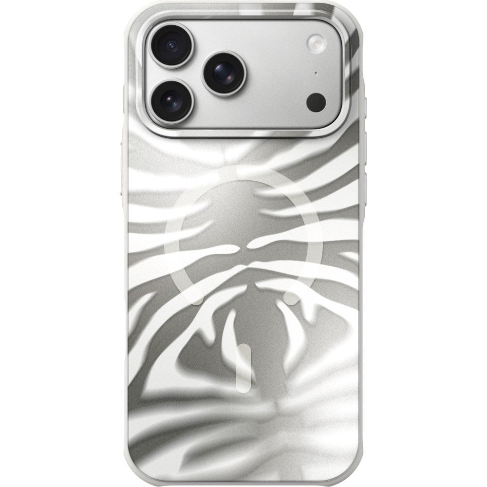 LAUT iPhone 18 Pro / 17 Pro HUEX WAVE Mobil Cover - MagSafe Kompatibel - Pearl Zebra