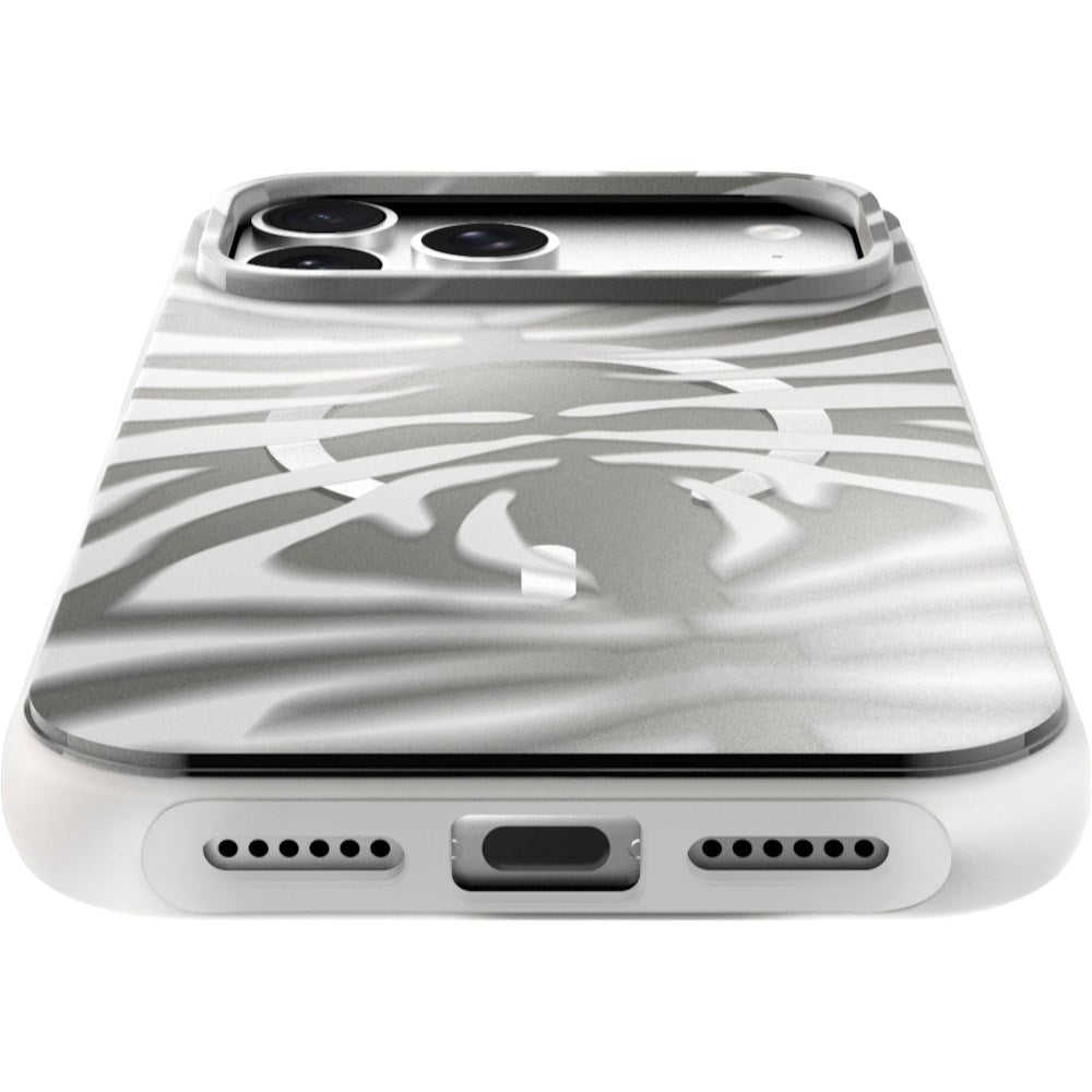 LAUT iPhone 18 Pro Max / 17 Pro Max HUEX WAVE Mobil Cover - MagSafe Kompatibel - Pearl Zebra