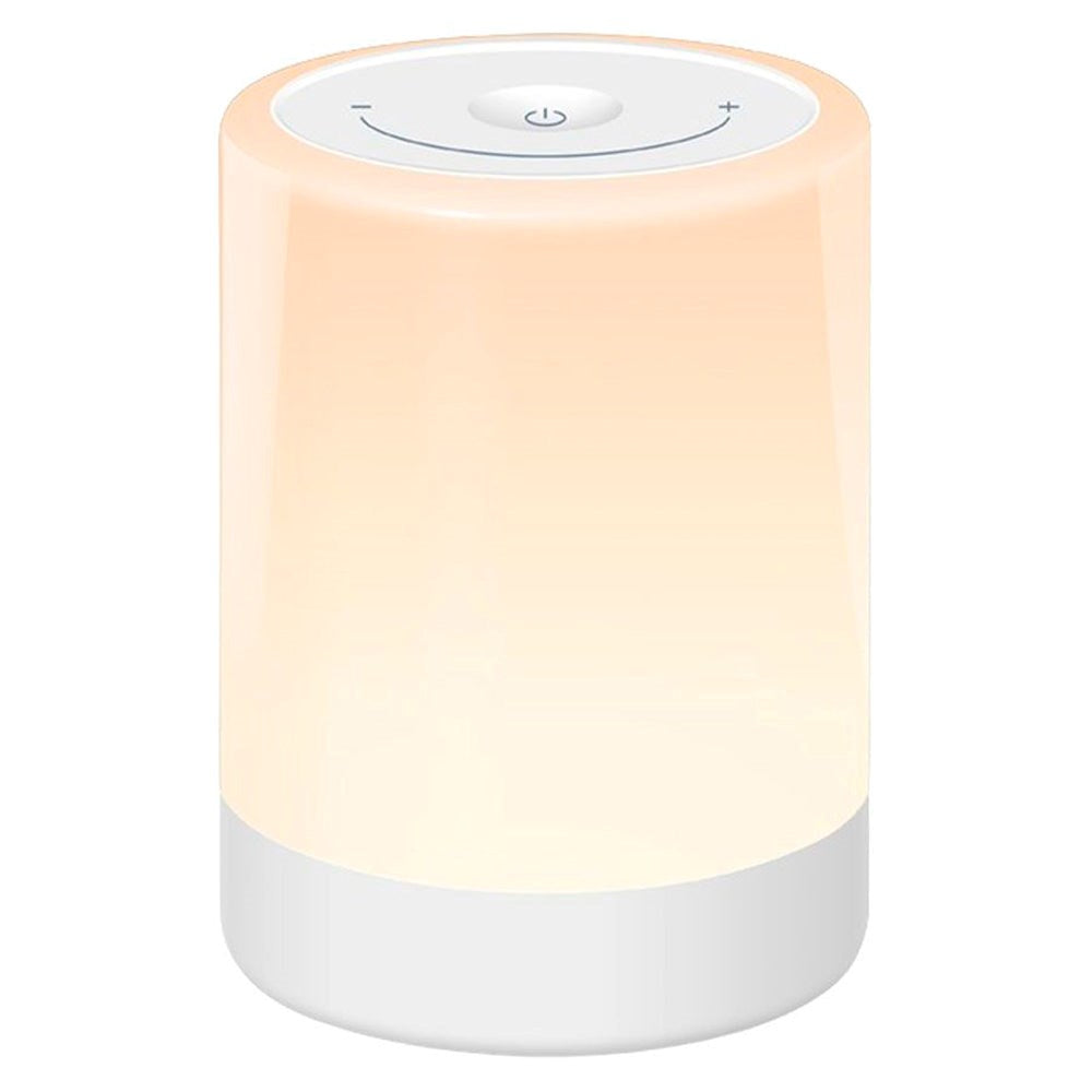 Lippa Nattlampe m. Farger, berøringsfunksjon og batteri - hvit