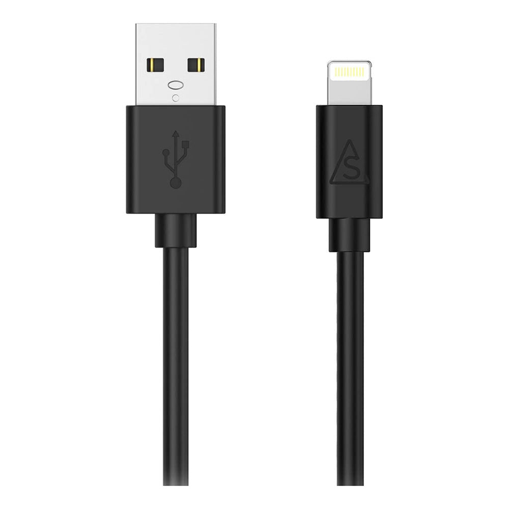 Smartline USB-A til Lightning-kabel 1m. - Svart