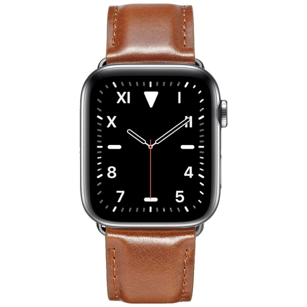 Lippa Apple Watch (38/40/41/42 mm) Kunstlæder Urrem - Brun