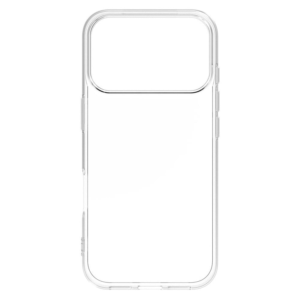 Lippa iPhone 17 Pro Slankt Fleksibelt Plastik Bagside Cover - Gennemsigtig