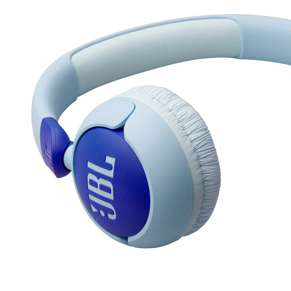 JBL Junior 320 Maks. 85 dB barnehodesett m. Ledning - On-Ear Hodetelefoner - Blå
