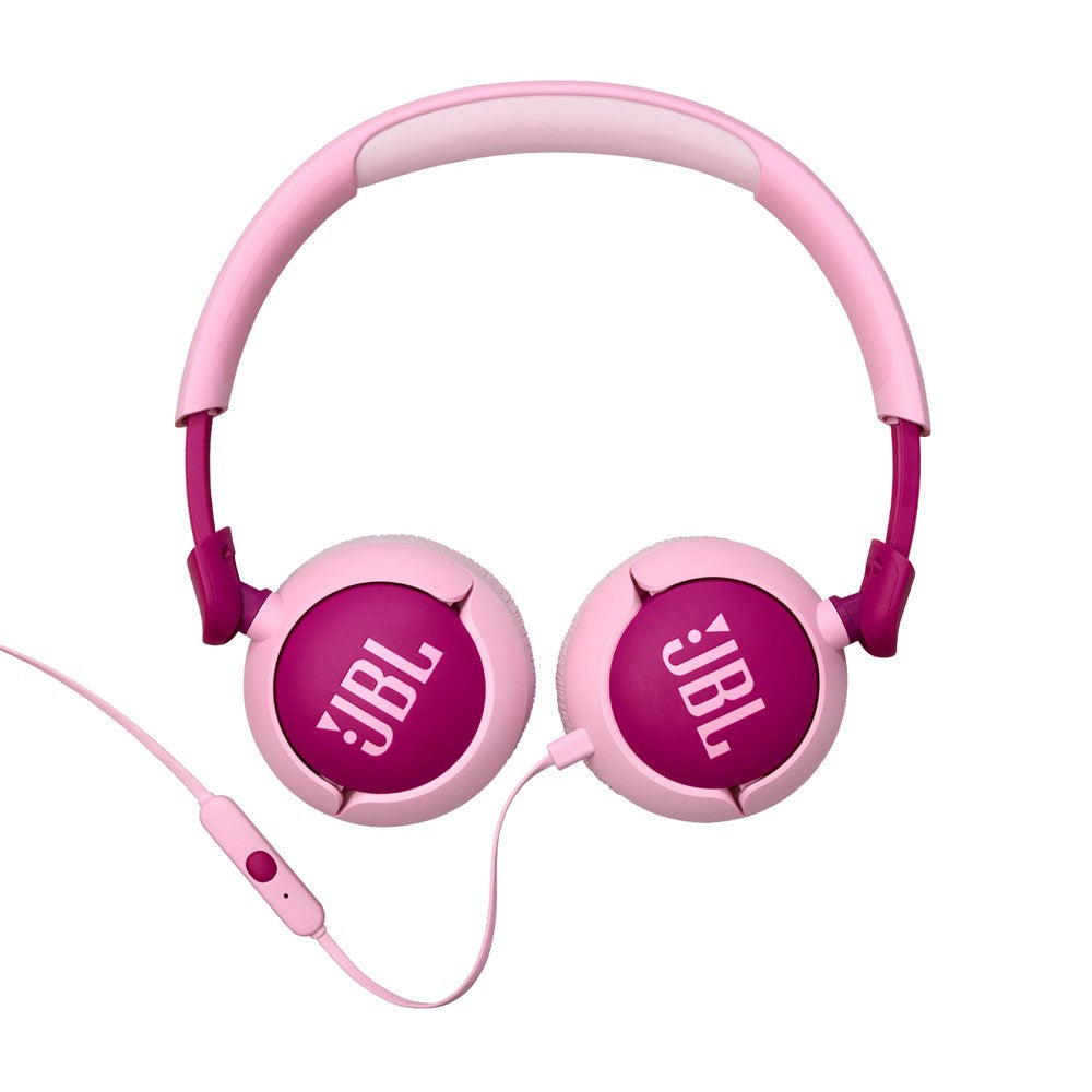 JBL Junior 320 Maks. 85 dB barnehodesett m. Ledning - On-Ear Hodetelefoner - Rosa