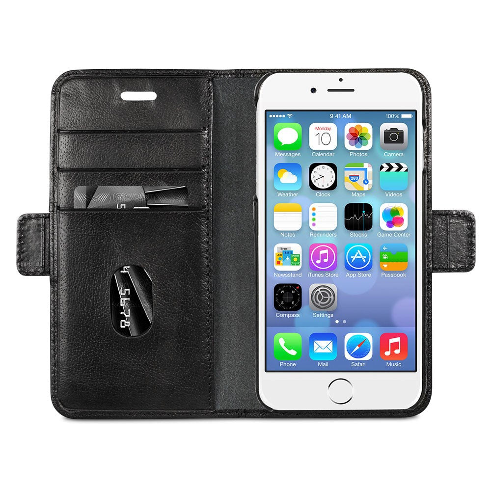 iPhone SE (2022/2020)/8/7/6/6s deksel dbramante1928 Heather Genuine Leather Black v. 2