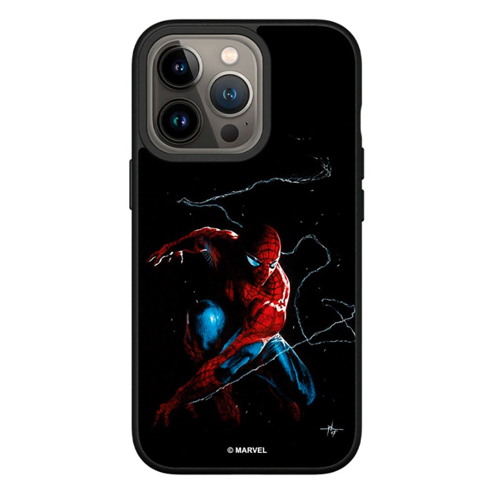 iPhone 13 Pro RhinoShield SolidSuit Craftsman Cover m. Marvel - Spider-Man On Duty