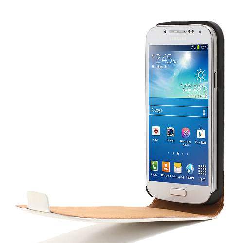 Samsung Galaxy S4 Mini Flip-deksel - Hvit