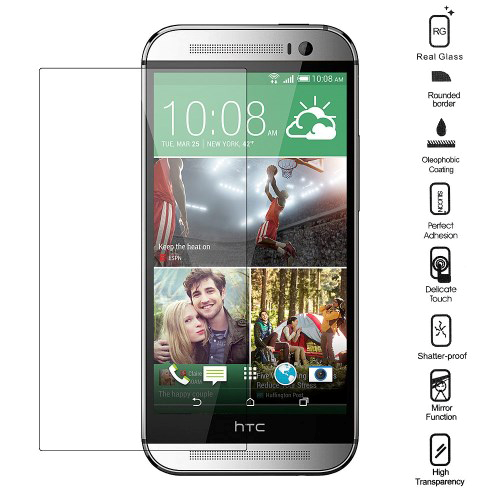HTC One M8/M8s skjermbeskytter i herdet glass
