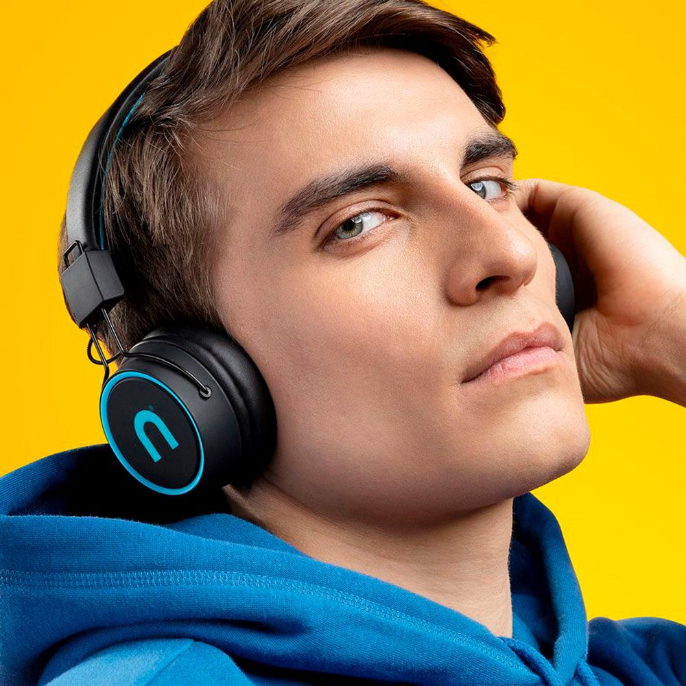 Niceboy Hive JOY 3 Bluetooth On-Ear Hovedtelefoner - Blå / Sort